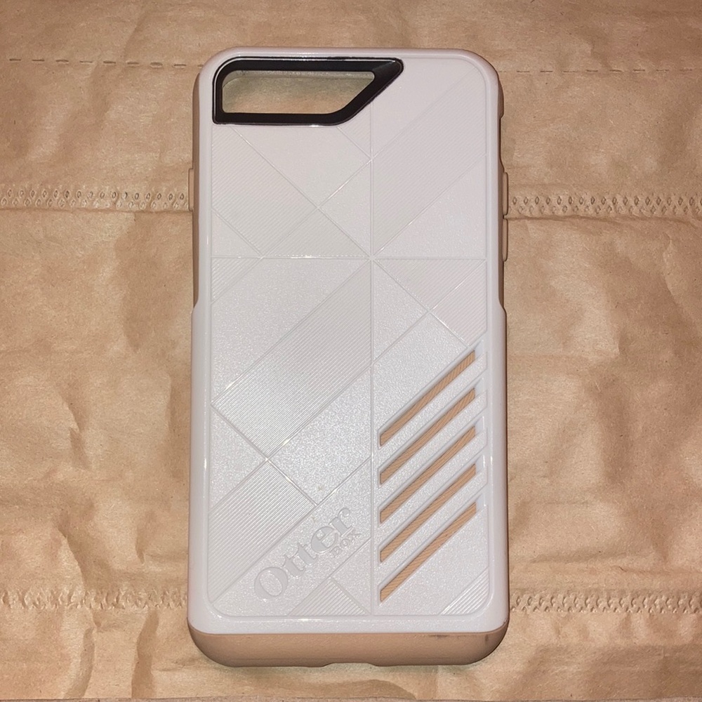 OtterBox iPhone Plastic Rubber White Case